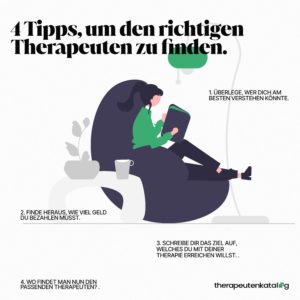 Therapeutenkatalog - 4 Tipps um den richtigen Therapeuten zu finden